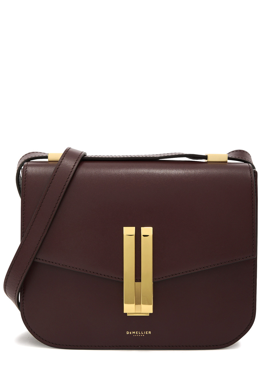 Demellier Vancouver Leather Cross-body bag - Burgundy - One Size
