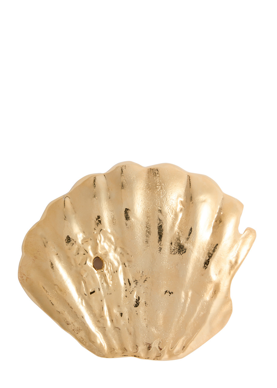 Alighieri The Shell Of Clarity 24kt Gold-plated Dish In Gold