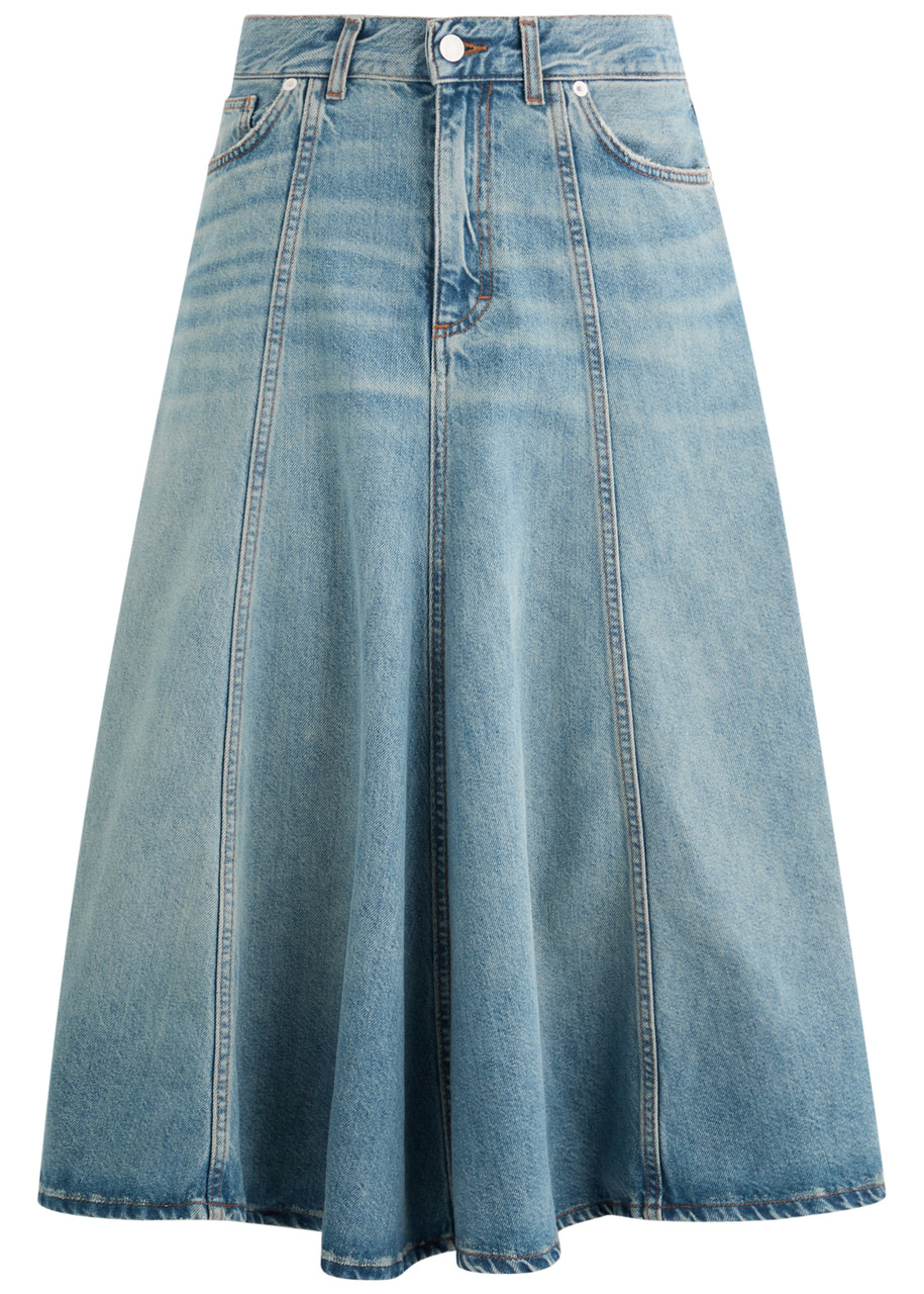 Haikure Mid Serenity Ionic Blue Skirt In Blue