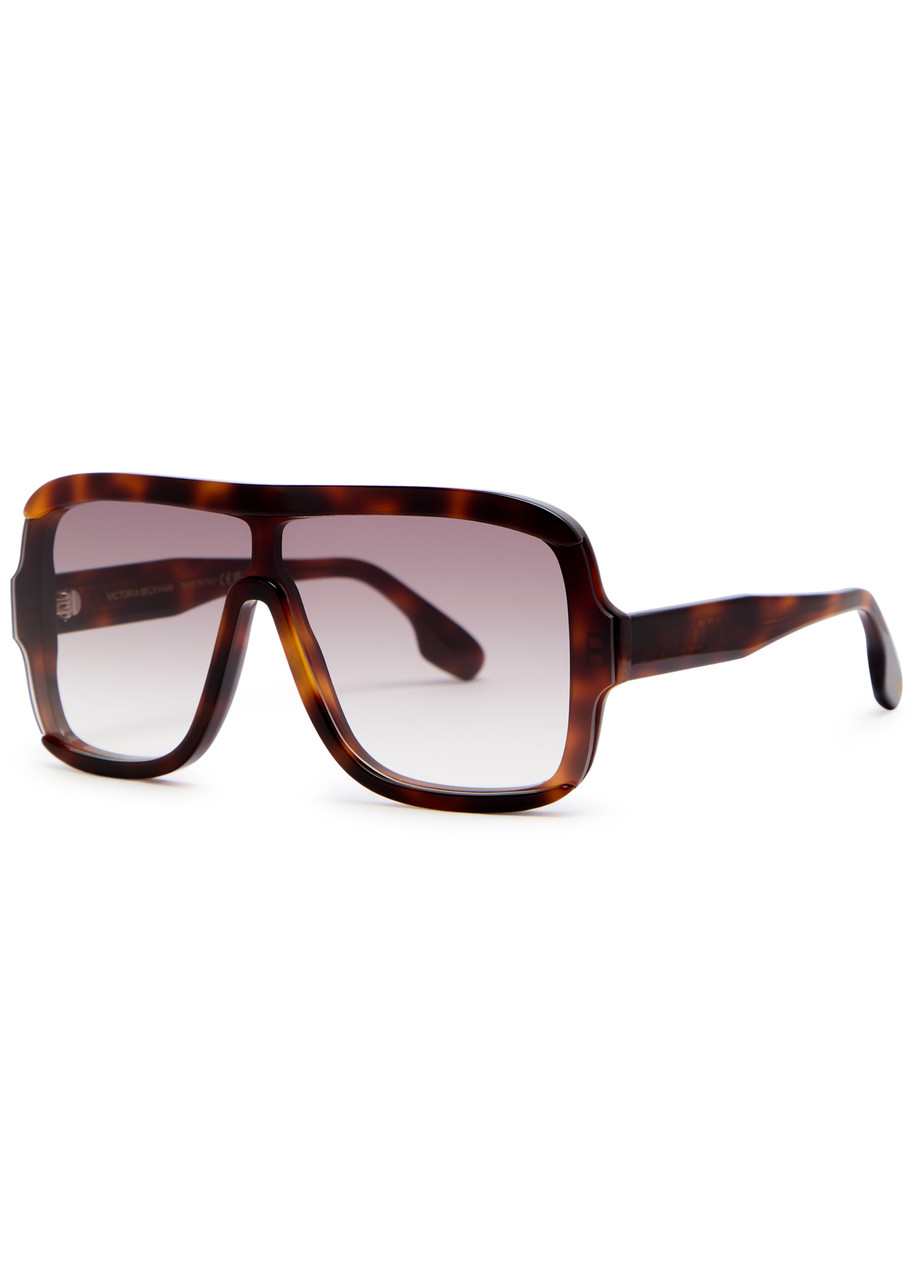 Victoria Beckham Aviator-style Sunglasses - Brown - One Size
