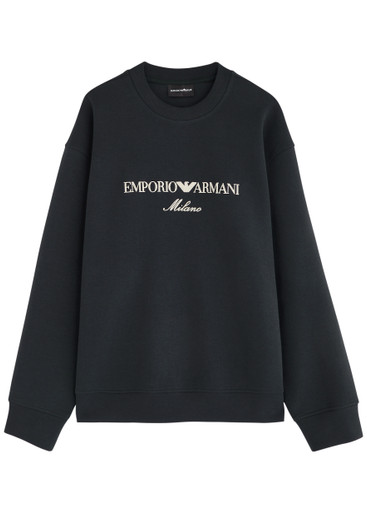 【EMPORIO ARMANI】 M's Embroidered Gradient Logo Sweatshirt 8N1MR6_1JRIZ_F008_F_SS2025.jpg
