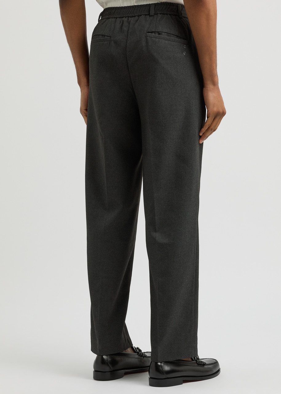  About Blank Straight-leg Woven Trousers - Charcoal - M 