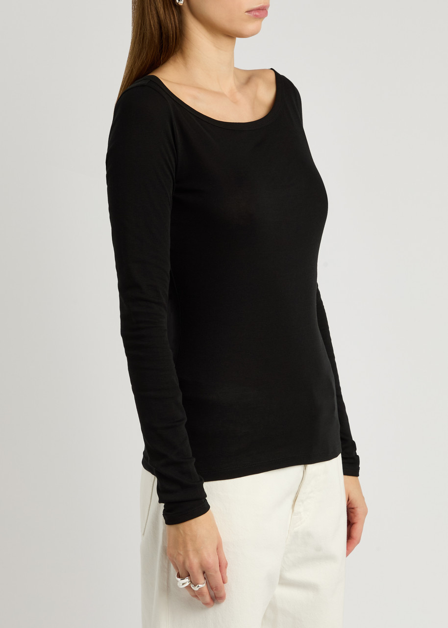 Flore Flore Tende Cotton Top In Black