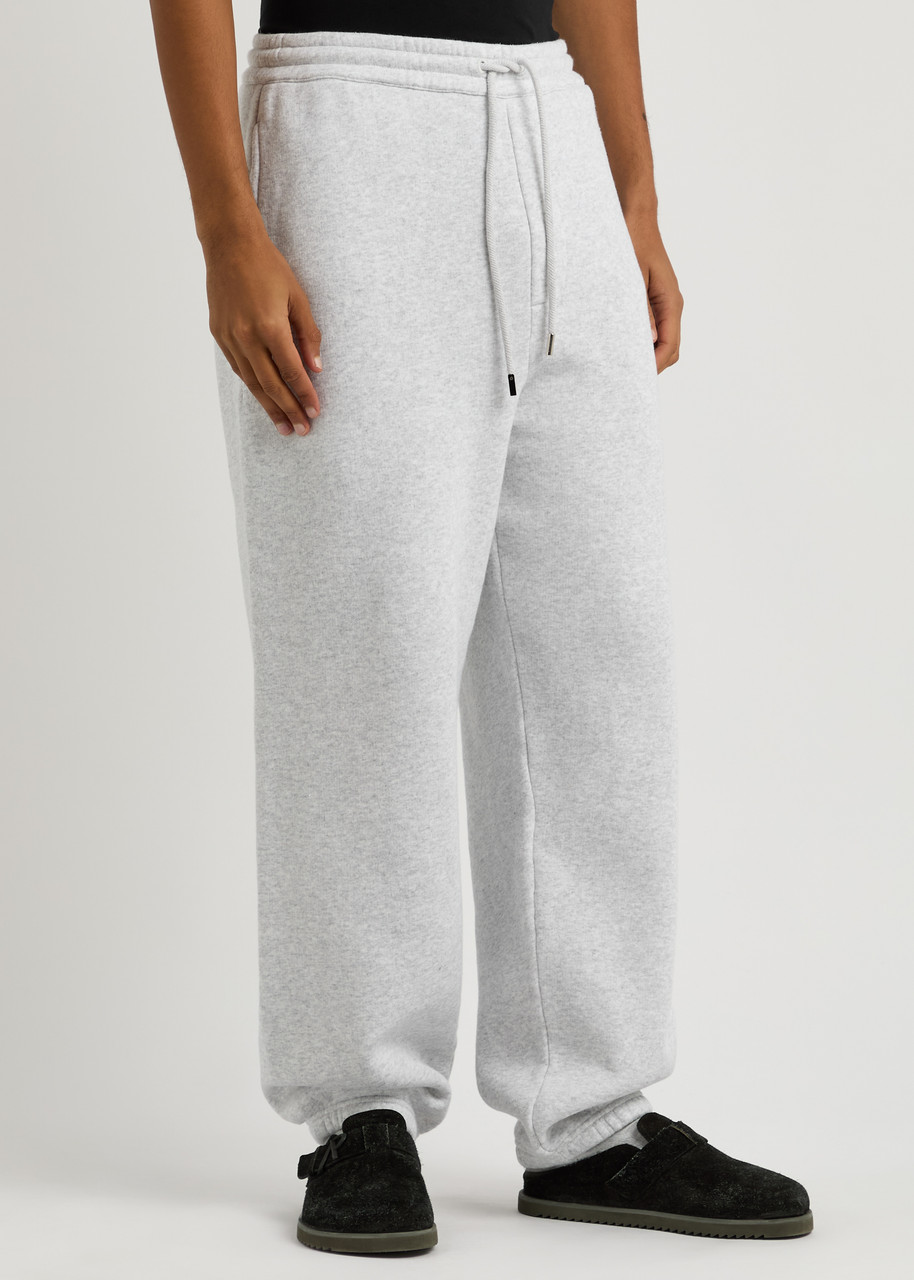 Jacquemus Le Jogging Torneo Cotton Sweatpants In Grey