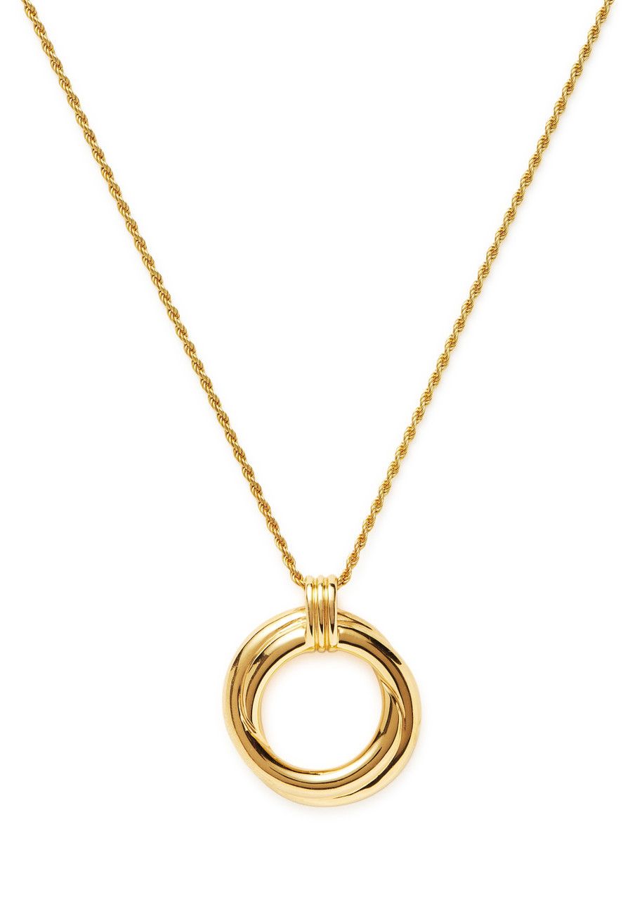 Missoma X Lucy Williams Entwine 18kt Gold-plated Necklace - One Size