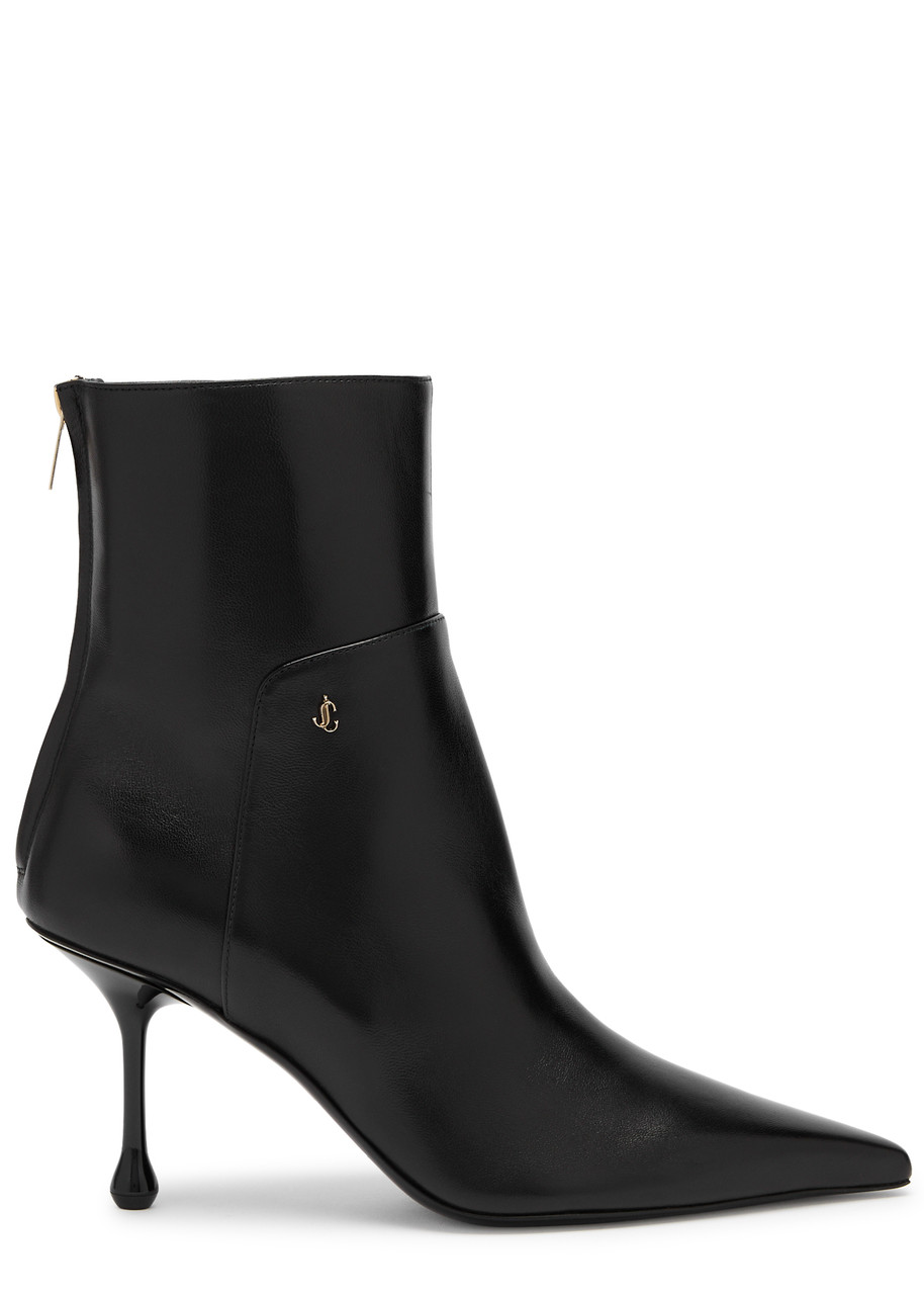 Jimmy Choo Woman Ankle Boots Black Size 9 Leather