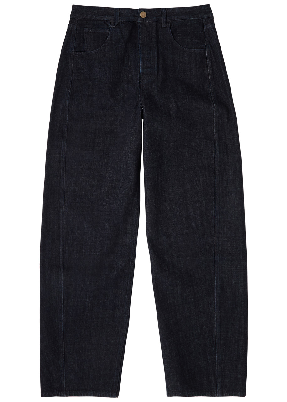 Jacquemus Le De Nîmes Mirada Barrel-leg Jeans - Navy - 32 (W32 / M)