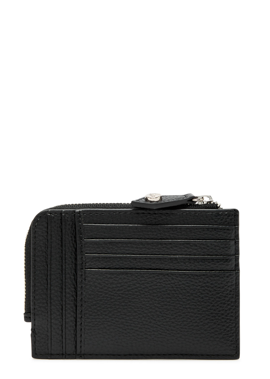 Vivienne Westwood Orb Faux Leather Wallet In Black