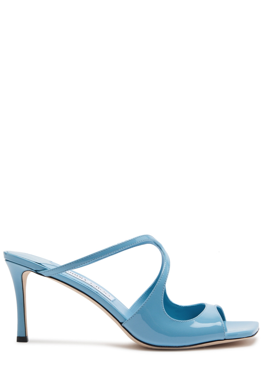 JIMMY CHOO JIMMY CHOO ANISE 75 PATENT LEATHER MULES