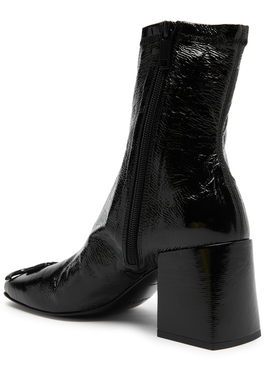Courrèges Courreges Woman Ankle Boots Black Size 11 Polyurethane In Black