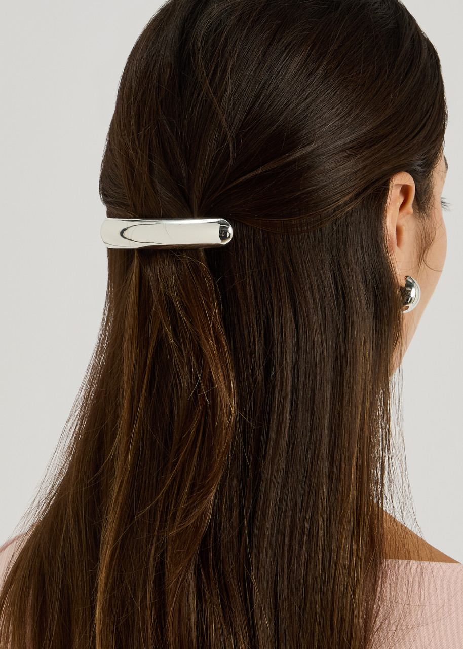Lie Studio The Molly Sterling Silver-plated Hair Clip In Silver