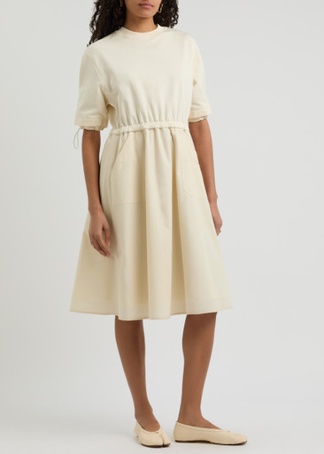 ★【MONCLER】Abito midi dolcevita in lana★ミディドレス Moncler Wool Midi Dress | REVERSIBLE