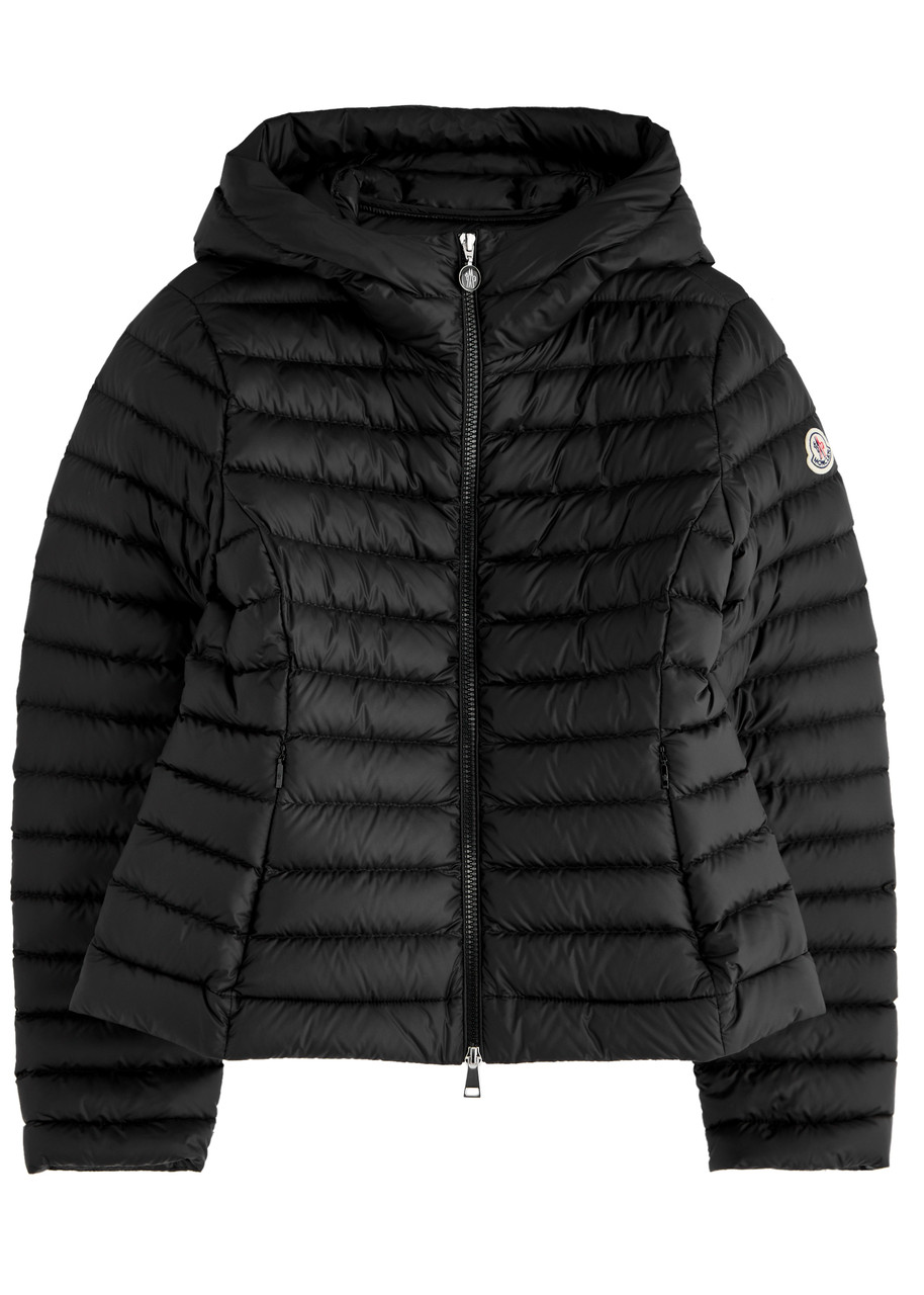 Moncler Ige Hooded Quilted Shell Jacket In Black