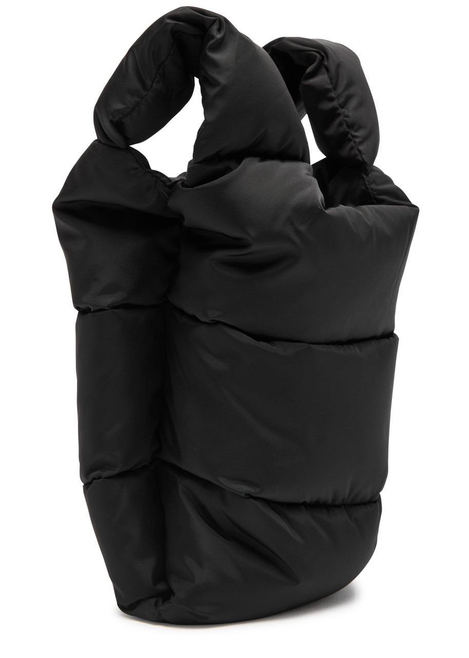 Moncler Legere Small Quilted Shell Cross-body Bag In Black