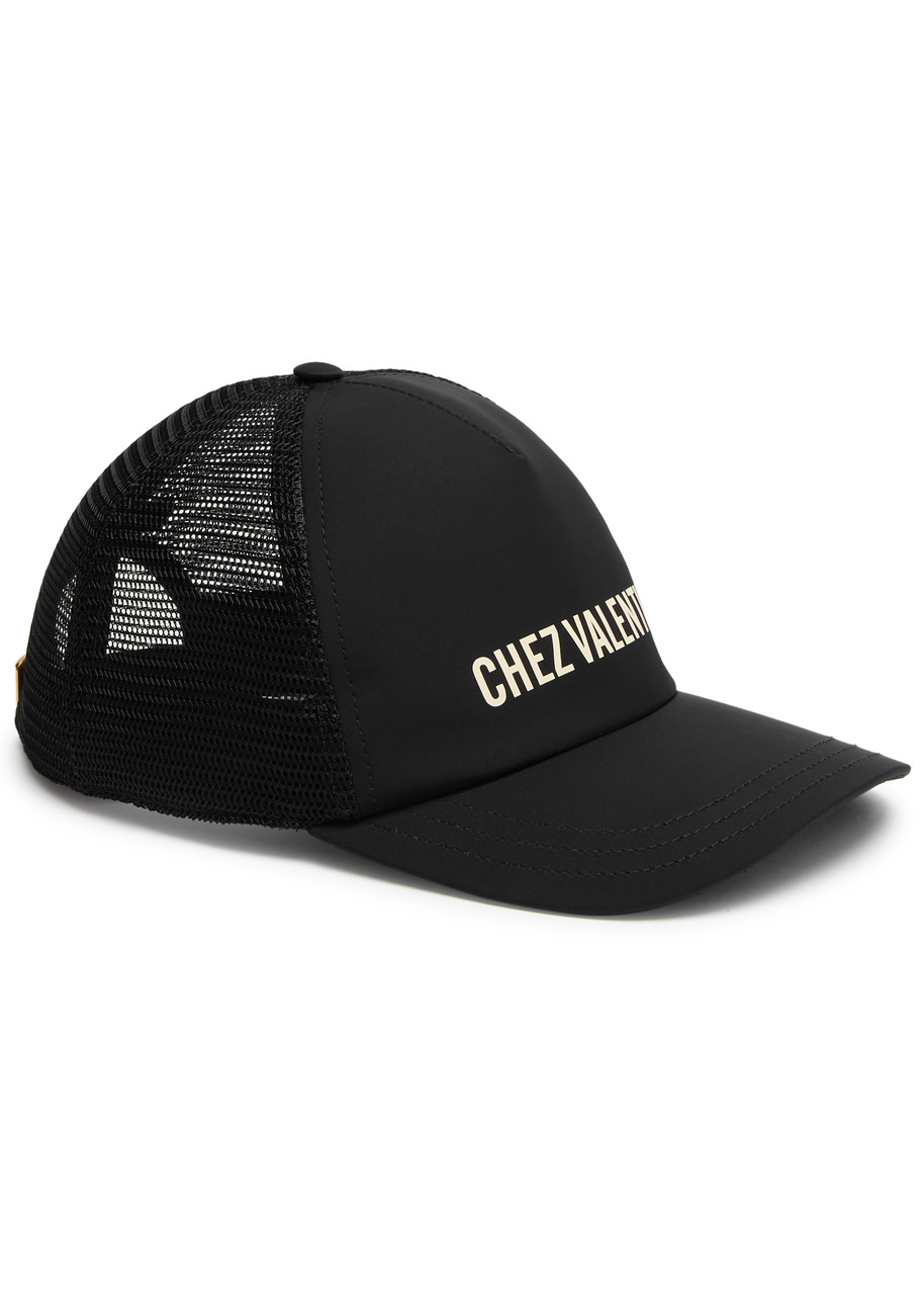 Valentino Garavani Logo-print Shell Trucker cap - Black - 58 (M)