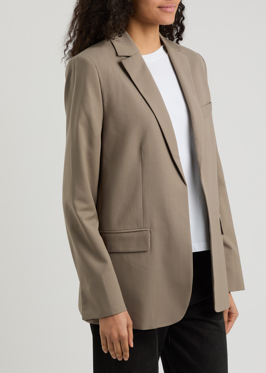  Matteau Wool-blend Blazer - Taupe - 2 (uk 8 / S) 