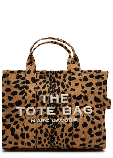 MARC JACOBS The Tote medium leopard canvas tote | Harvey Nichols