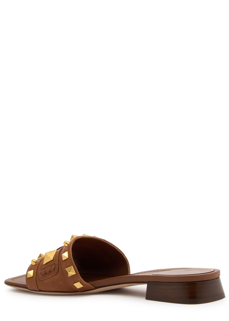 Valentino Garavani Slippers In Brown