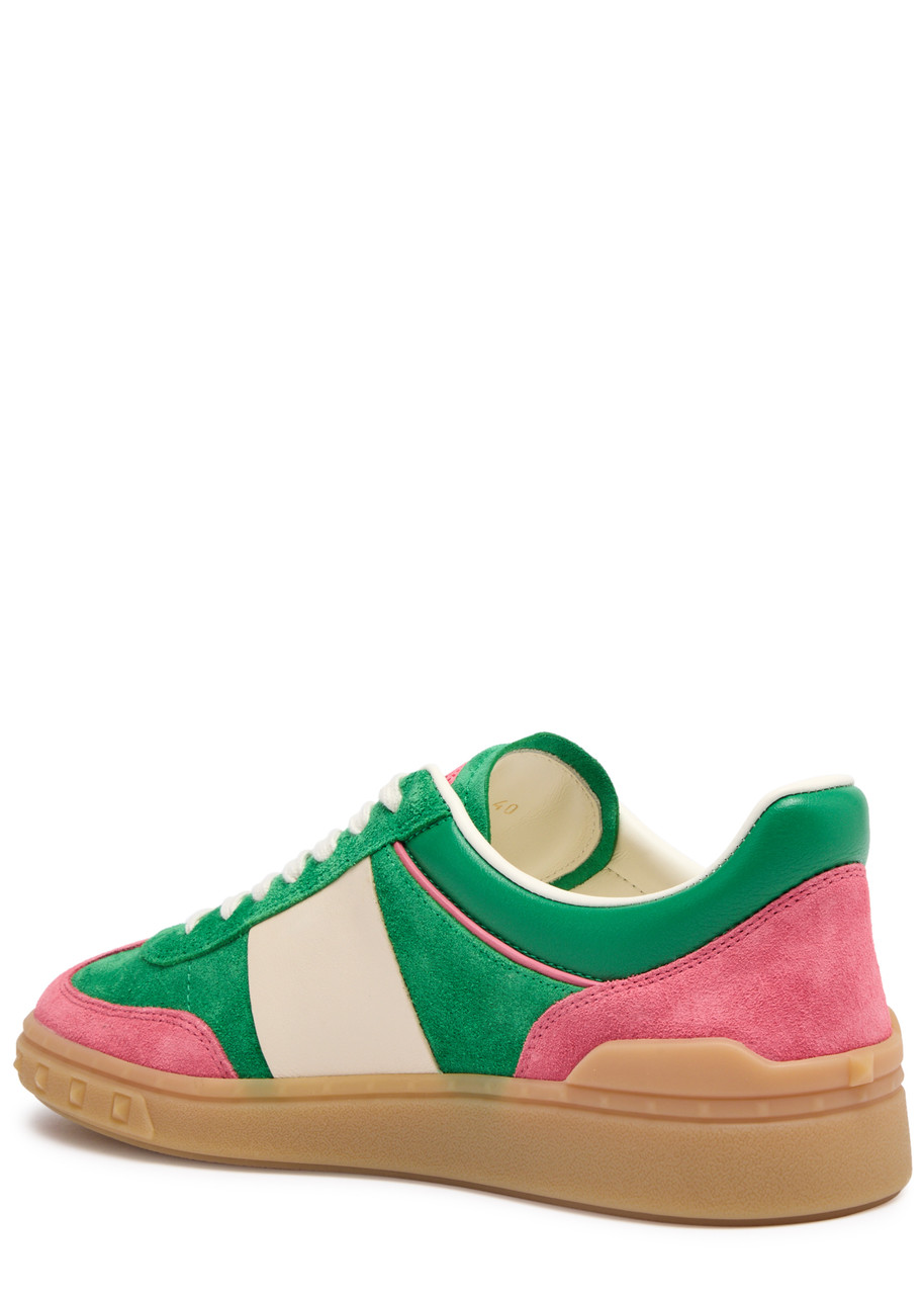 Valentino Upvillage Low Top Sneakers In Green