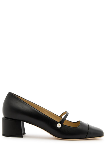 JIMMY CHOO Elisa 45 leather pumps | Harvey Nichols