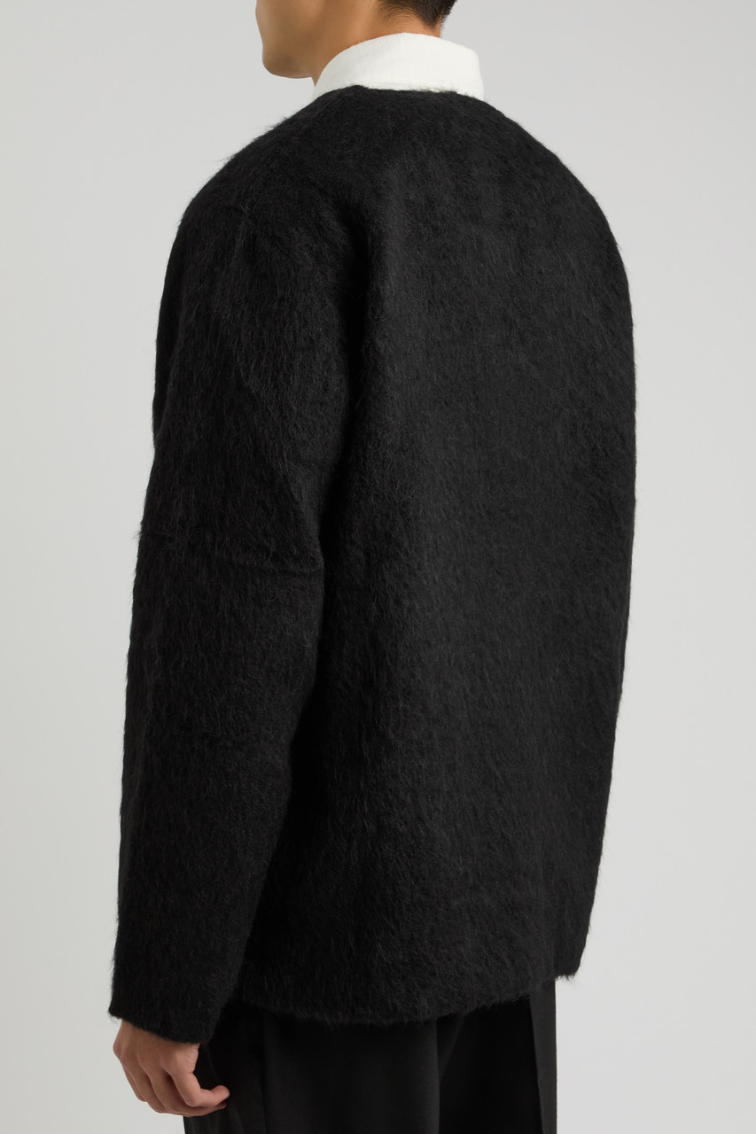  Our Legacy Brushed Wool-blend Cardigan - Black - 48 (it48 / M) 