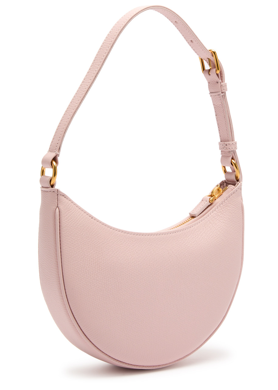 Valentino Garavani Women Vlogo Signature Leather Mini Bag In Rose