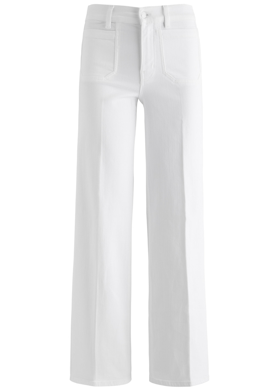 Frame Le Slim Palazzo Straight-leg Jeans - White - 27 (W27 / UK8-10 / S)