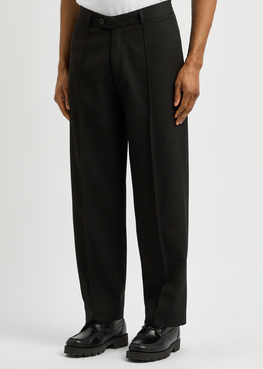  About Blank Straight-leg Woven Trousers - Black - S 