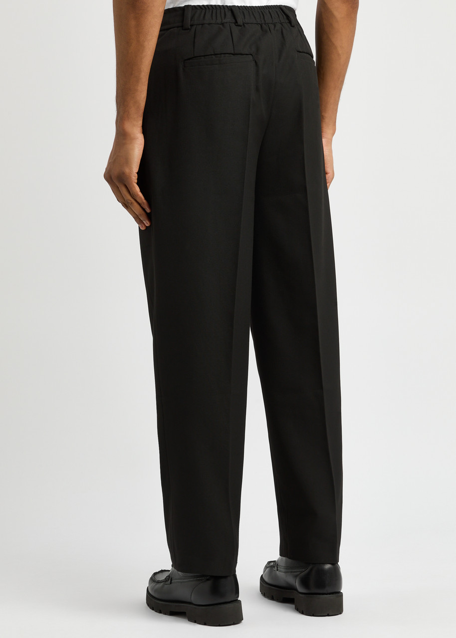  About Blank Straight-leg Woven Trousers - Black - S 