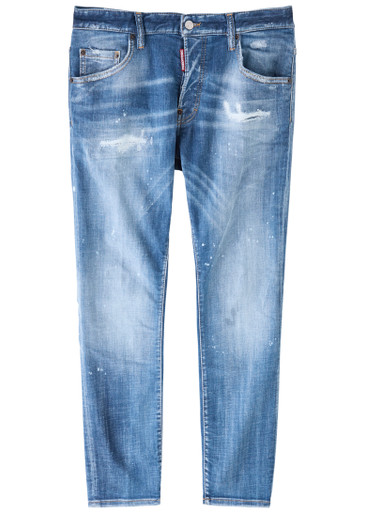 DSQUARED2 Skater distressed skinny jeans | Harvey Nichols