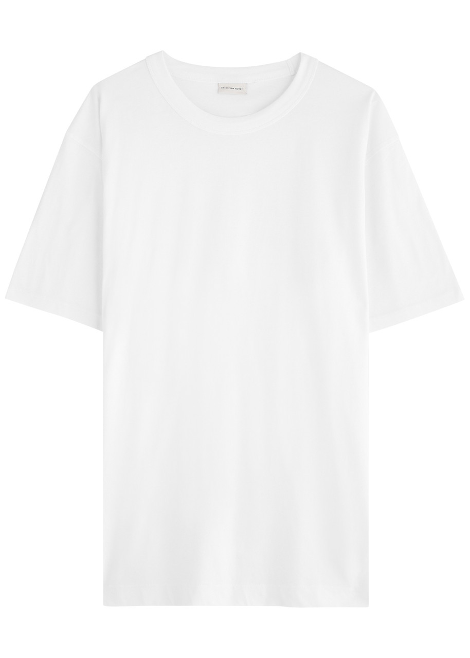 Dries Van Noten Heer Cotton T-shirt – White – XL Dries Van Noten Heer Cotton T-shirt – White – XL