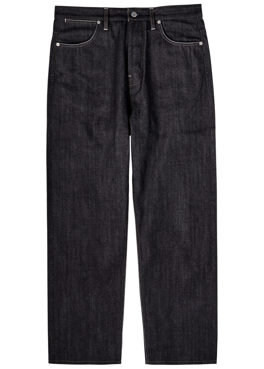 Jil Sander Straight-leg Jeans In Dark Blue