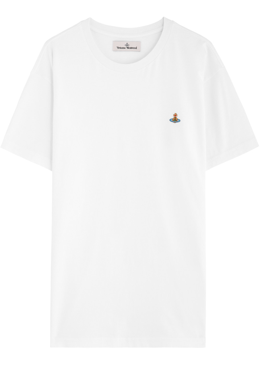 Vivienne Westwood Logo Cotton T-shirt - White - XL