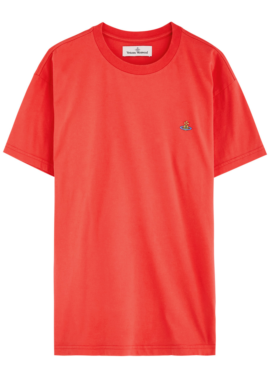 Vivienne Westwood Logo Cotton T-shirt - Red - XL