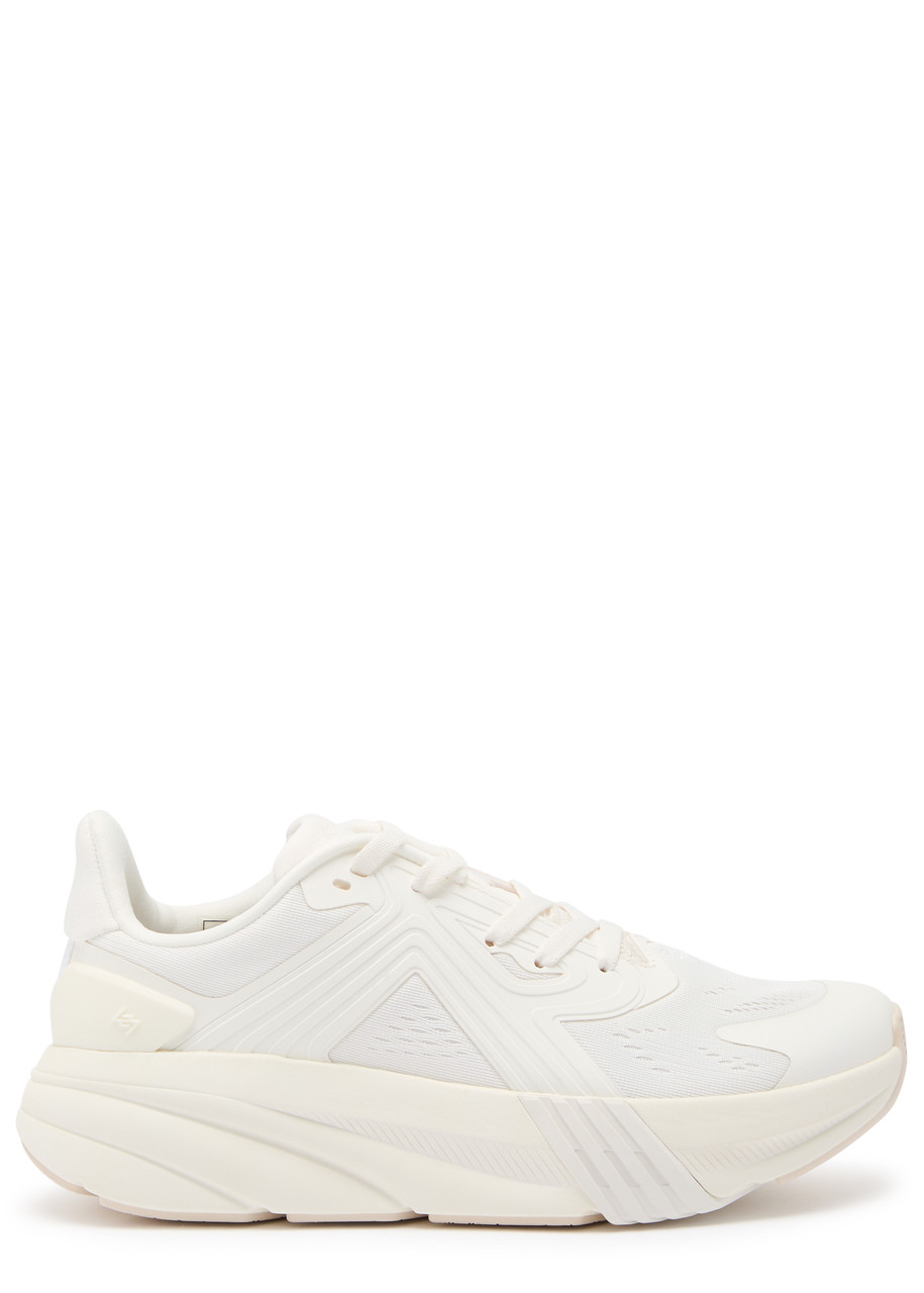 Represent 247 Arc-1 Runner Panelled Mesh Sneakers In White