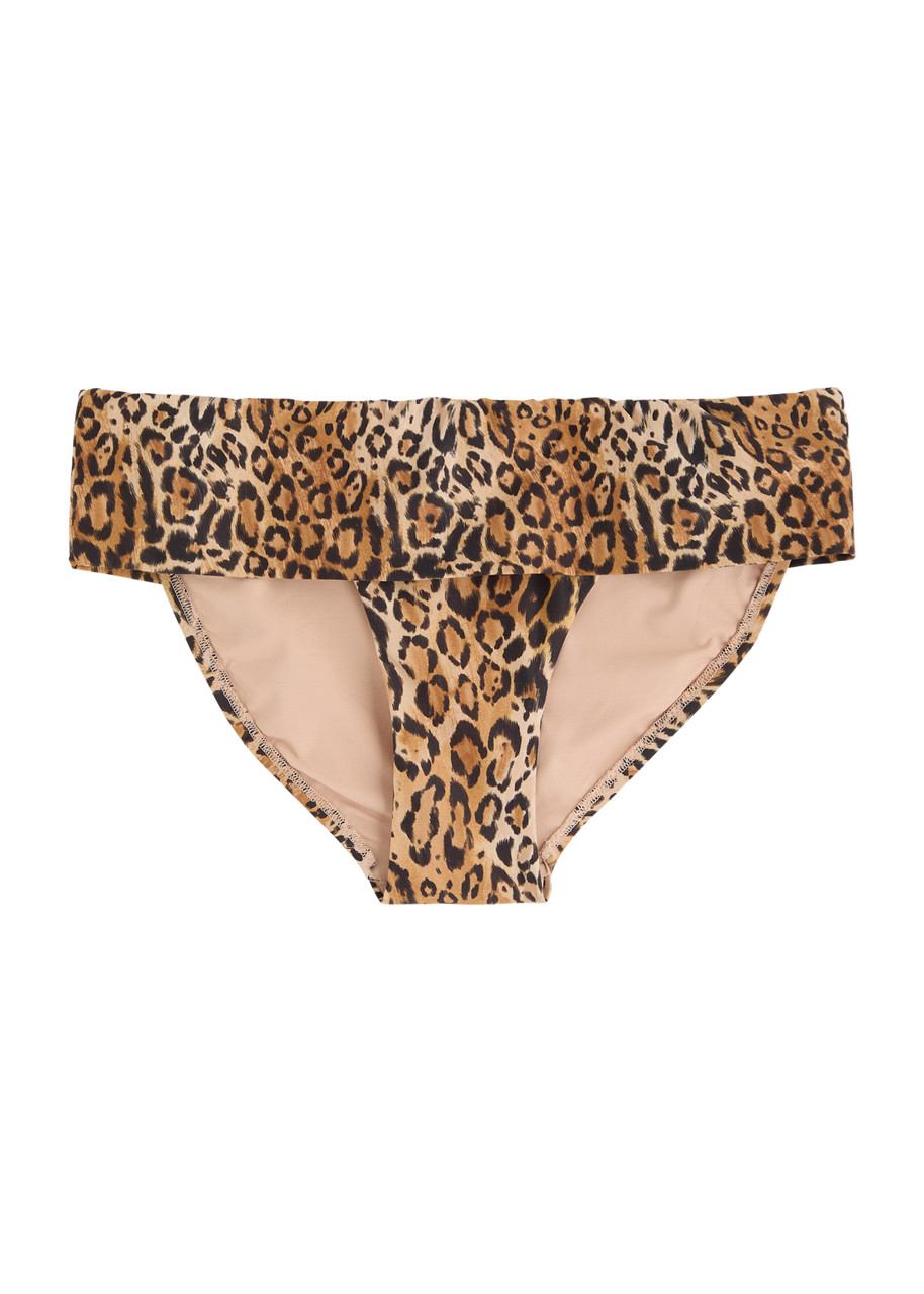 Melissa Odabash Brussels Leopard-print Bikini Briefs - 38 (UK6 / XS)