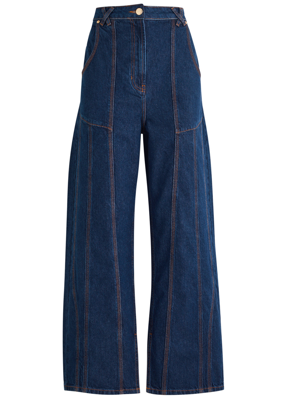Farm Rio Straight-leg Jeans - Denim - 30 (W30 / UK12 / M)