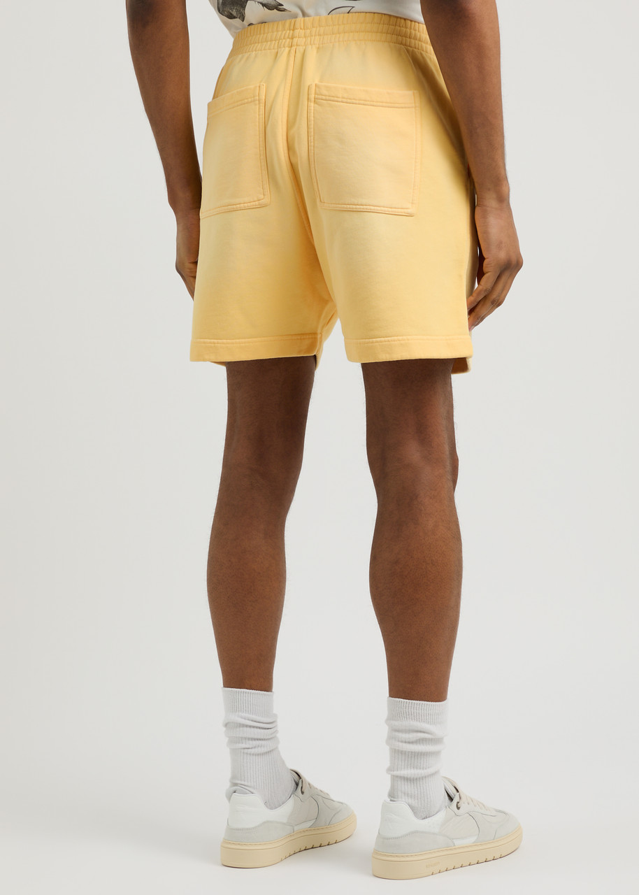  Represent Owners' Club Logo Cotton Shorts - Yellow - M 