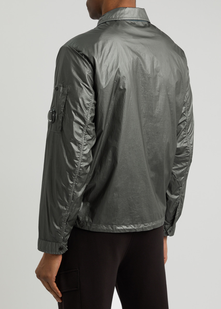  C.p. Company Cs Ii Lens Coated Nylon Jacket - Grey - L 