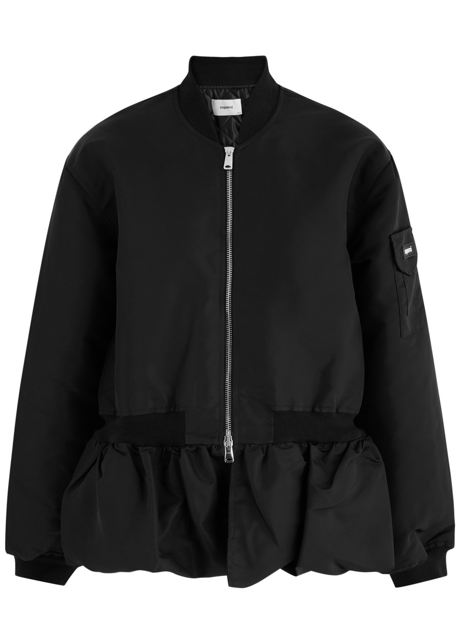 Coperni Padded Shell Bomber Jacket - Black - S (UK8-10 / S)