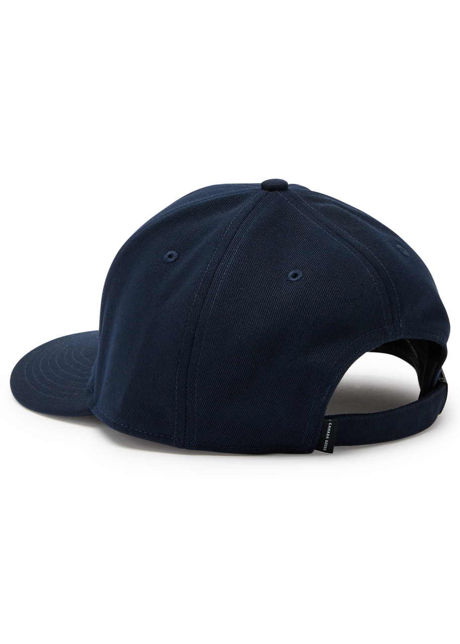 Canada Goose Arctic Logo-appliqué Twill Cap In Navy