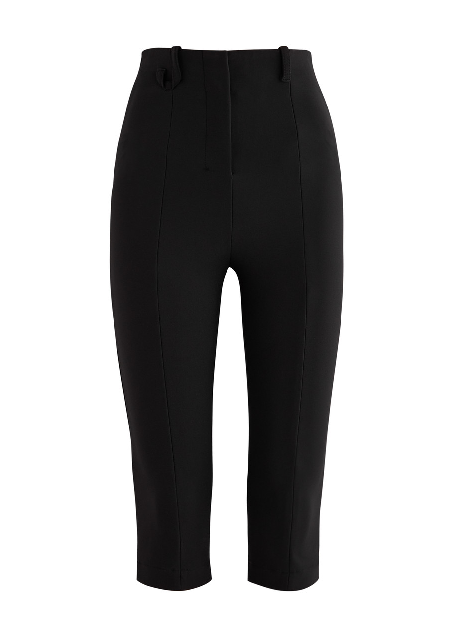 Jacquemus Le Pantalon Capri Trousers In Black