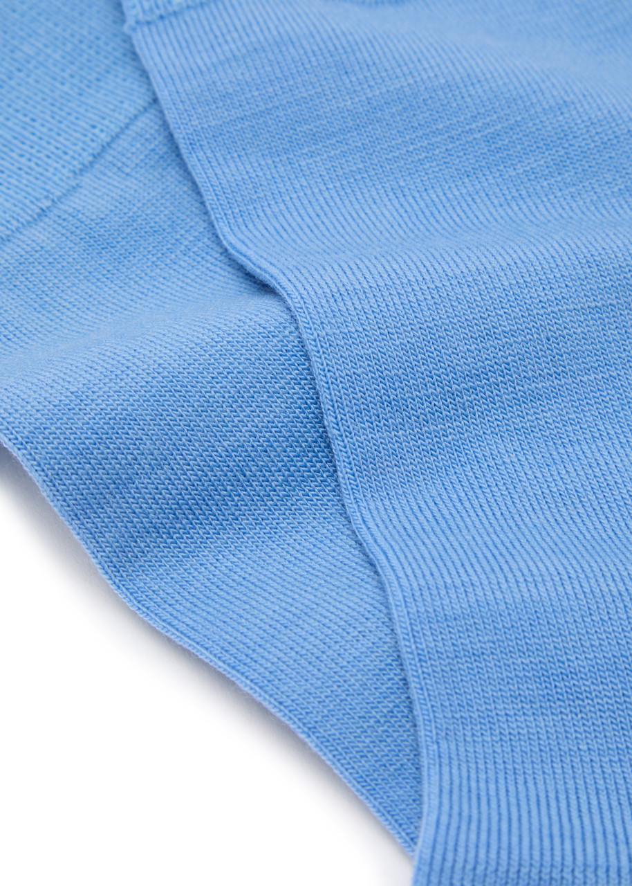 Falke Airport Wool-blend Socks In Light Blue