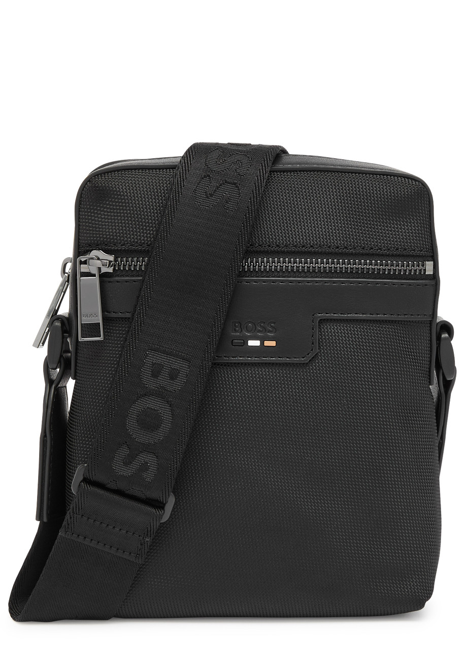 Boss Ray Canvas Cross-body bag – Black – One Size Boss Ray Canvas Cross-body bag – Black – One Size
