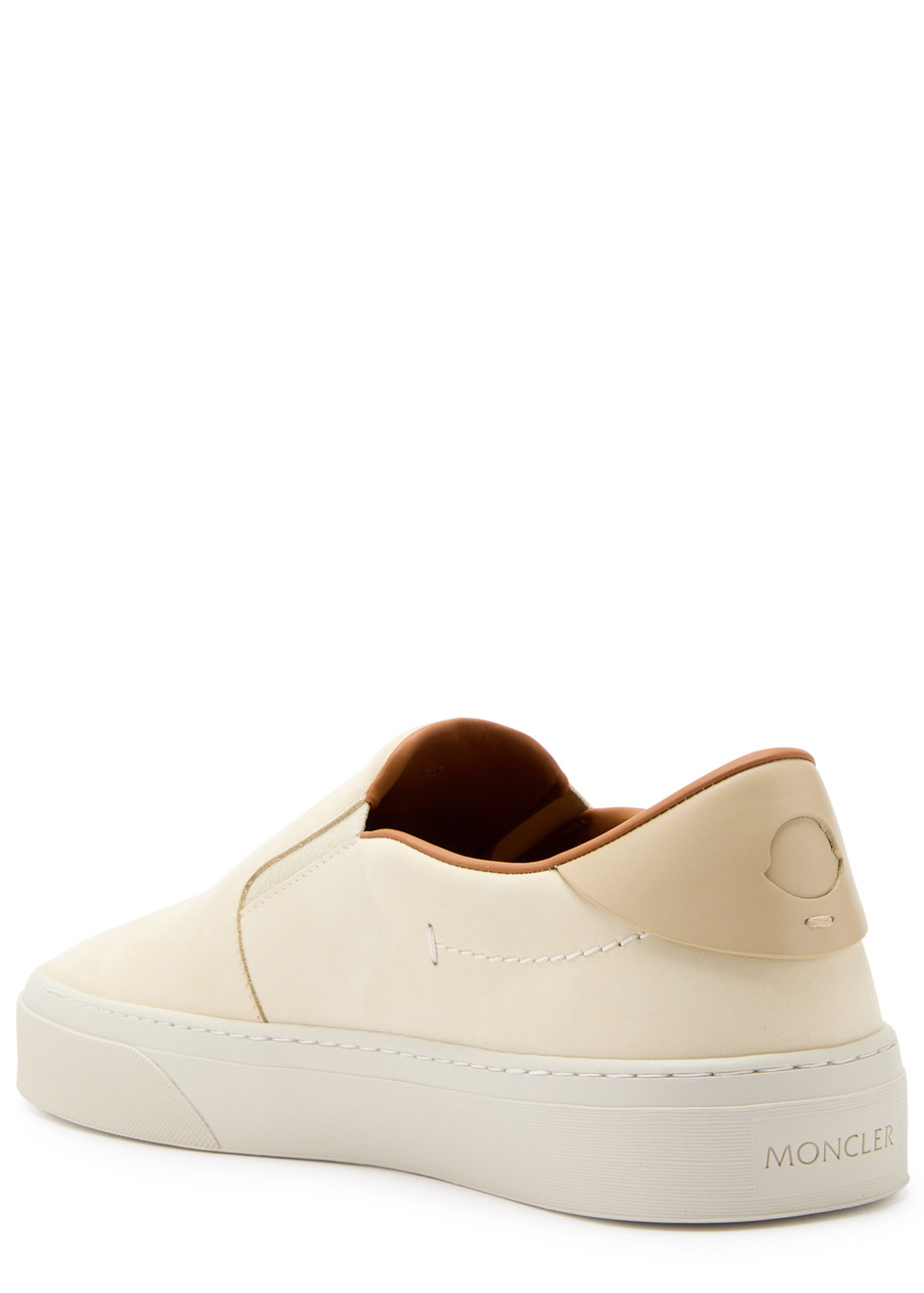 Moncler Men's Monclub Slip-ons Shoes In Neutral