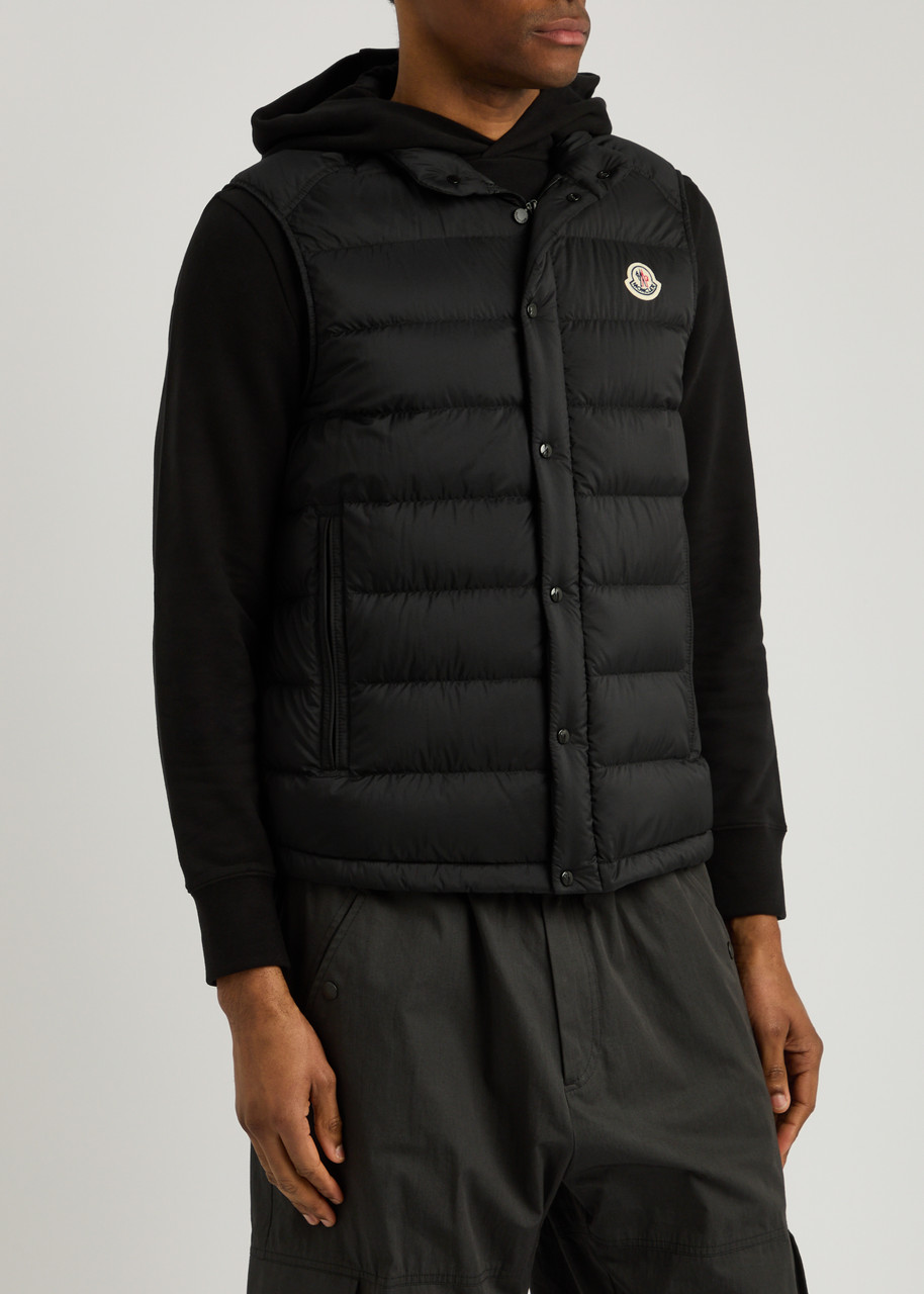 Moncler Barthe Gilet In Black