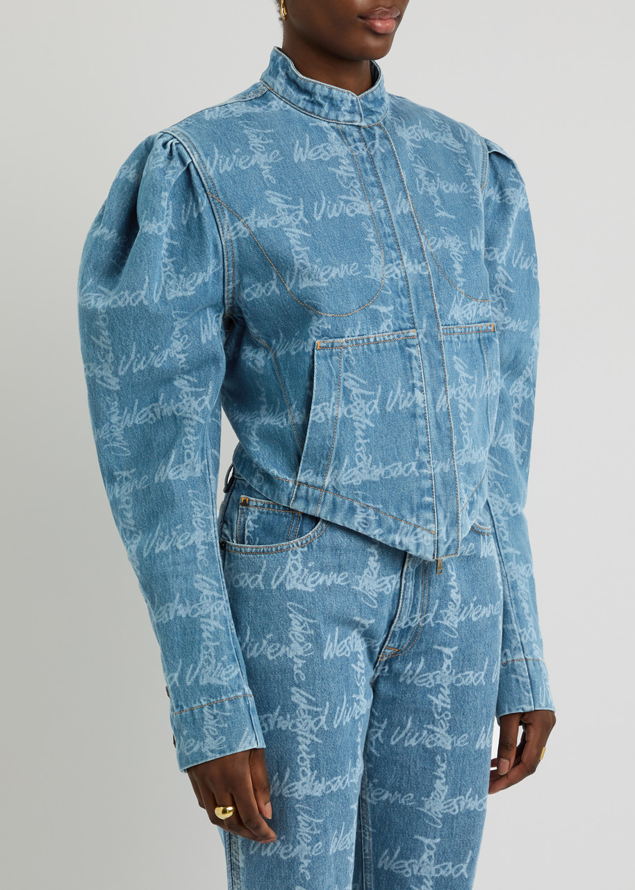 Vivienne Westwood Filli Jacket Denim Jackets In Blue