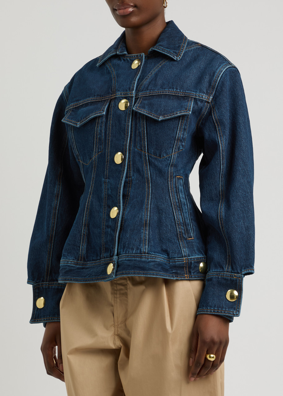 Darkpark Gwen Denim Jacket In Blue