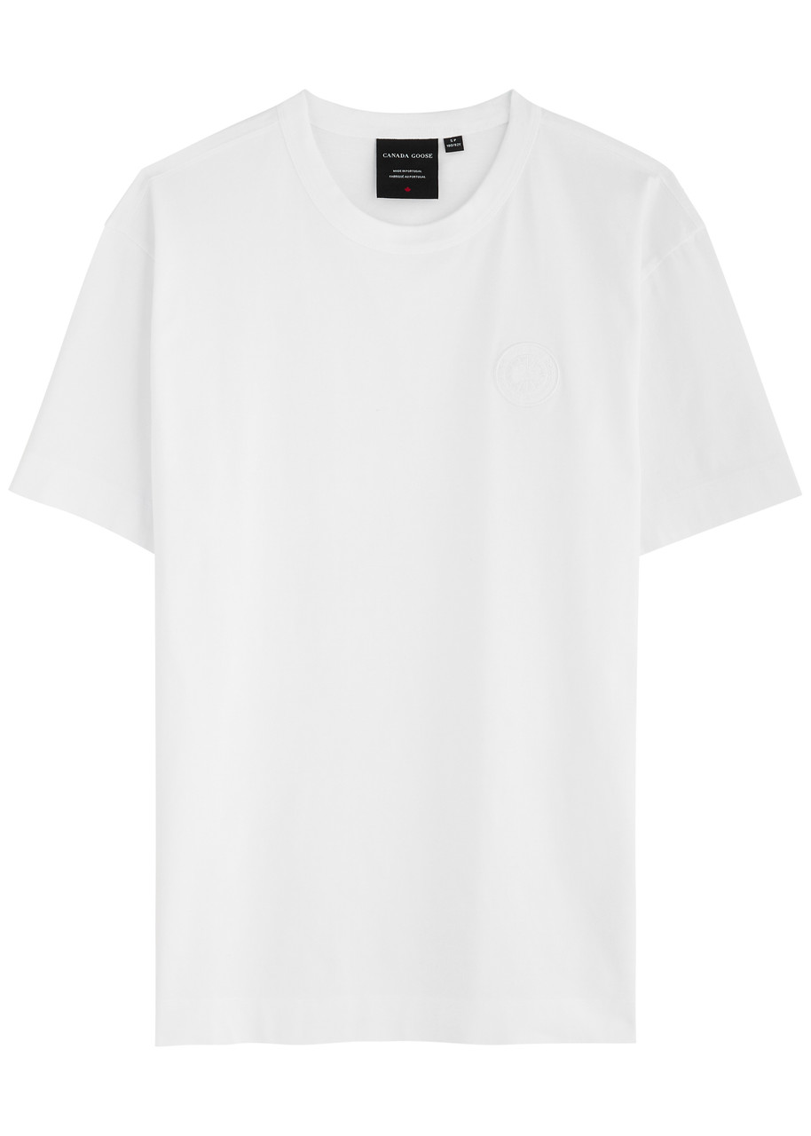 Canada Goose Emersen Short-sleeved T-shirt In White