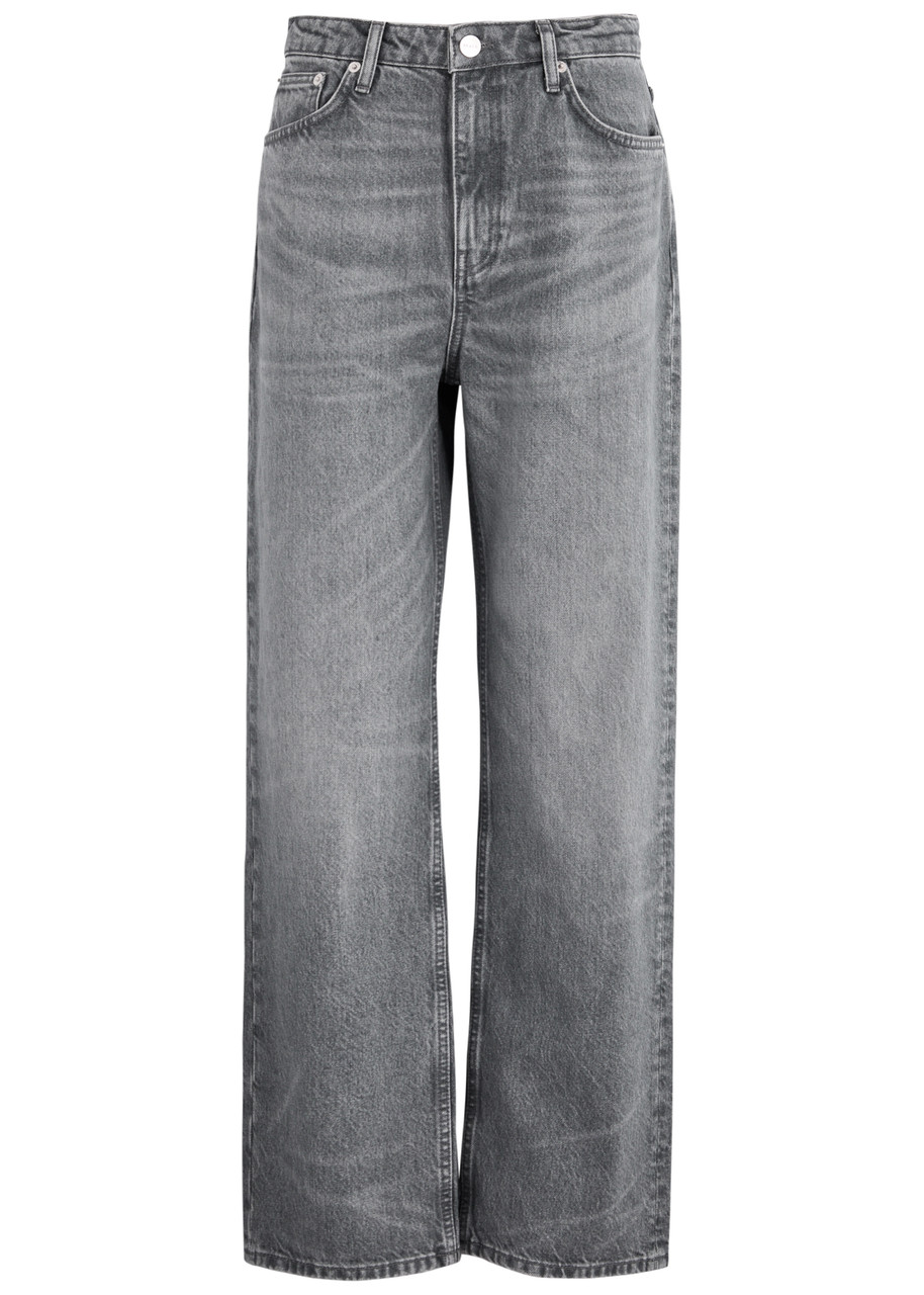 Skall Studio Maddy Straight-leg Jeans In Light Grey